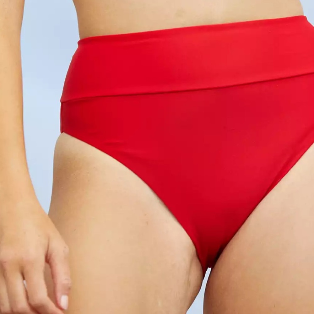 Aerie High Cut Cheeky Bikini Bottom